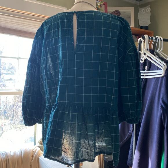 A NEW DAY windowpane top - Picture 3 of 4